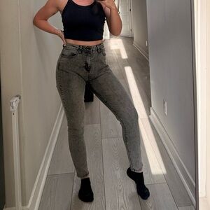 Women's Gray Jeans